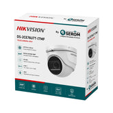 DS-2CE76U7T-ITMF (2,8 mm) Dome-Kamera 4-in-1 8 MP 4K Ultra HD Smart IR 30 m Ultra Low Light WDR 130 dB - Hikvision