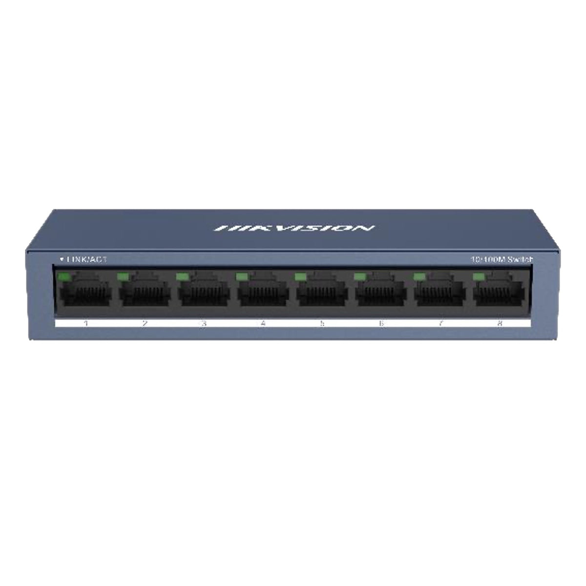 DS-3E0108-O - Switch di rete IP POE 10/100Mbps RJ45 con 8 porte Plug'n'Play - Hikvision