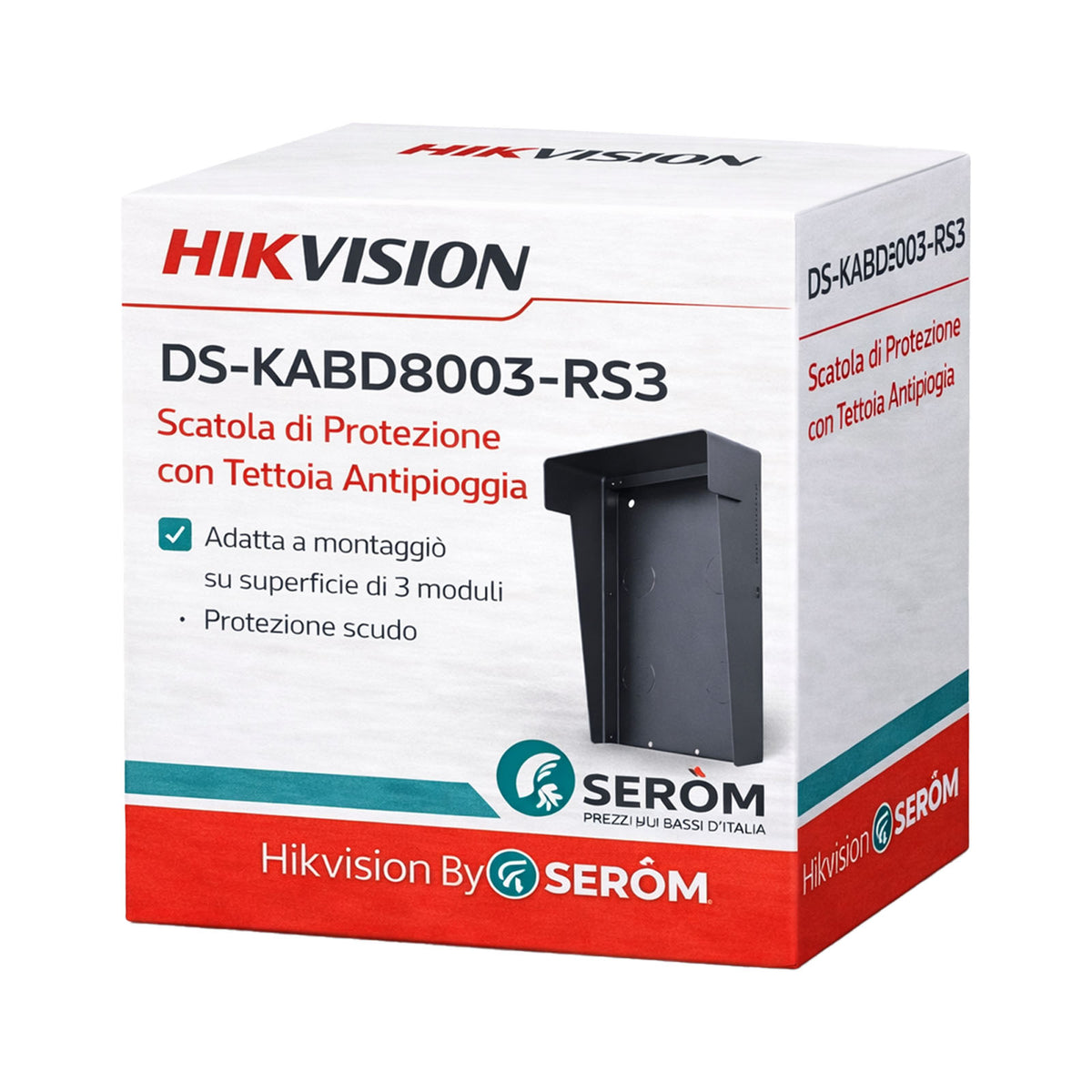 Hikvision Digital Technology DS-KABD8003-RS3 accessorio per sistema intercom Protezione per pioggia