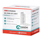 DS-PDB-EX-LBKT - Staffa a L - Per rilevatori DS-PDC10DM-VG3 e DS-PDC10AM-VG3 - In policarbonato - Hikvision