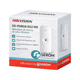 Hikvision Digital Technology DS-PDBG8-EG2-WE rilevatore di rottura di vetro Wireless