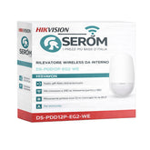DS-PDD12P-EG2-WE - Rilevatore Wireless PIR + Microonde 24GHz 868MHz Pet Immune - Hikvision