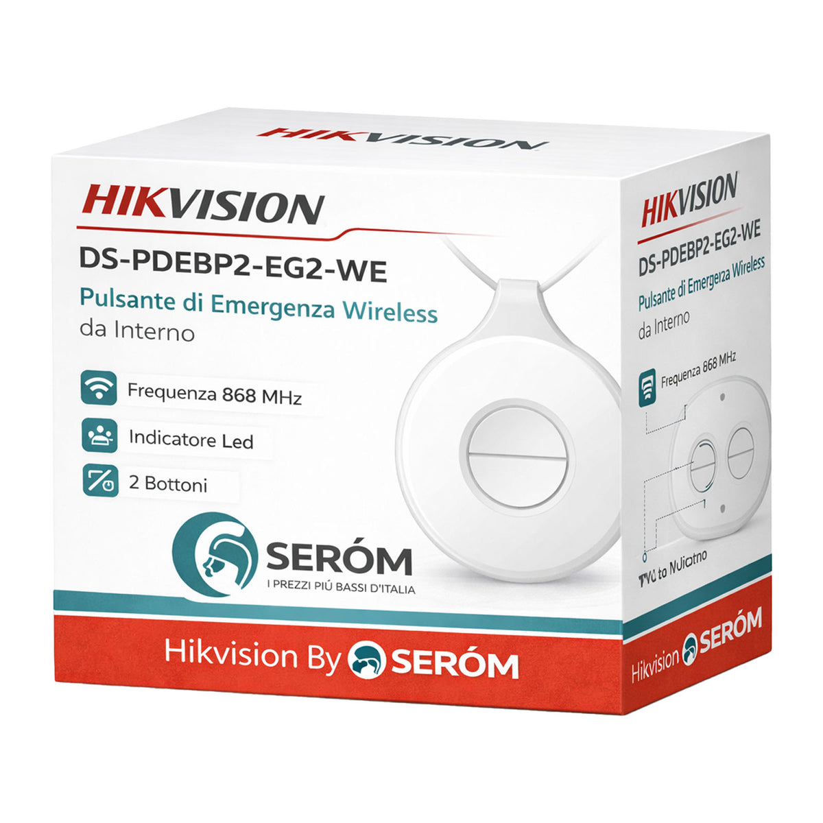 Hikvision Digital Technology DS-PDEBP2-EG2-WE Accessorio per allarmi e rilevatori