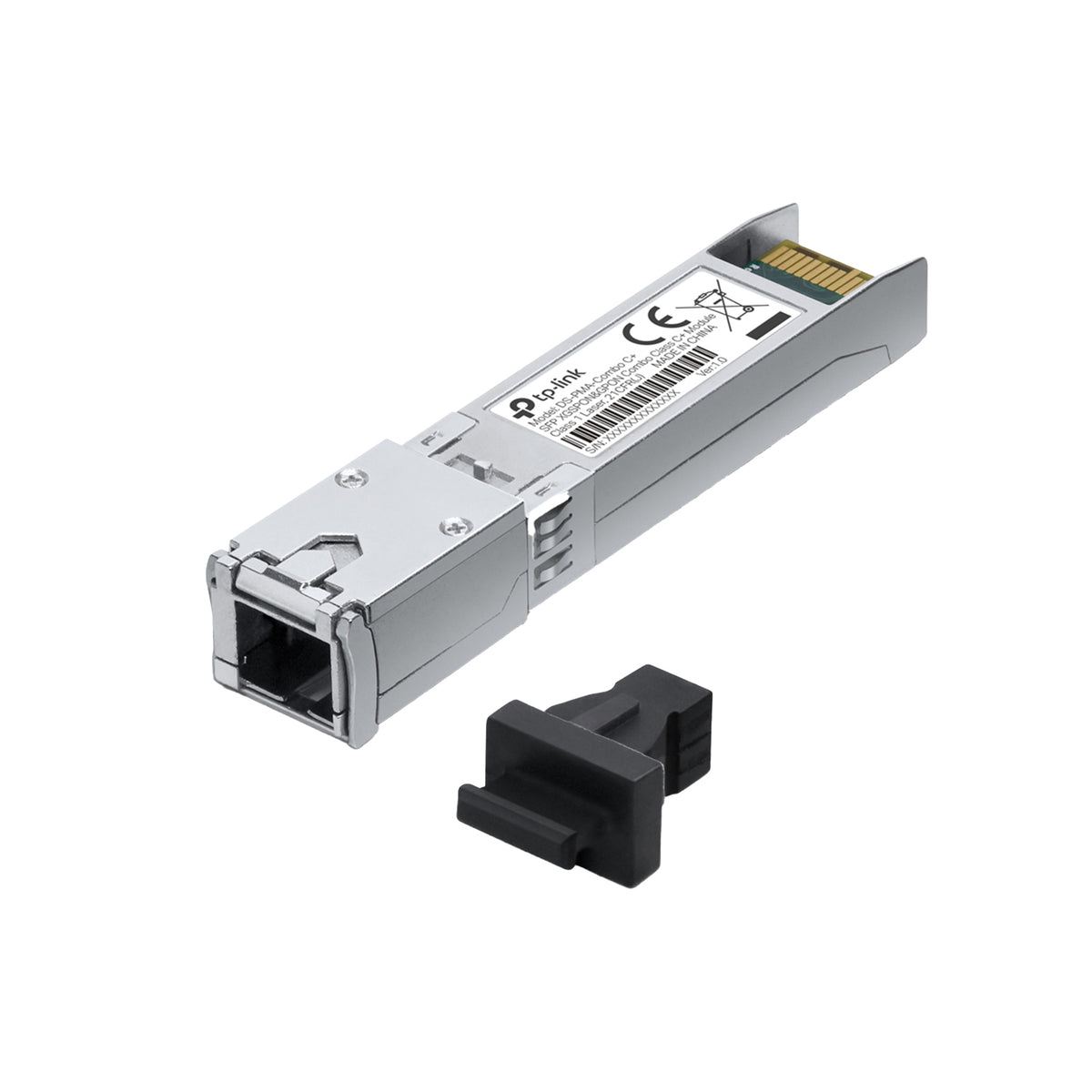 TP-Link DS-PMA-Combo C+ Modulo SFP+ XGS-PON GPON Classe C+ 9.953Gbps 20km Fibra Monomodale SC Hot Swap