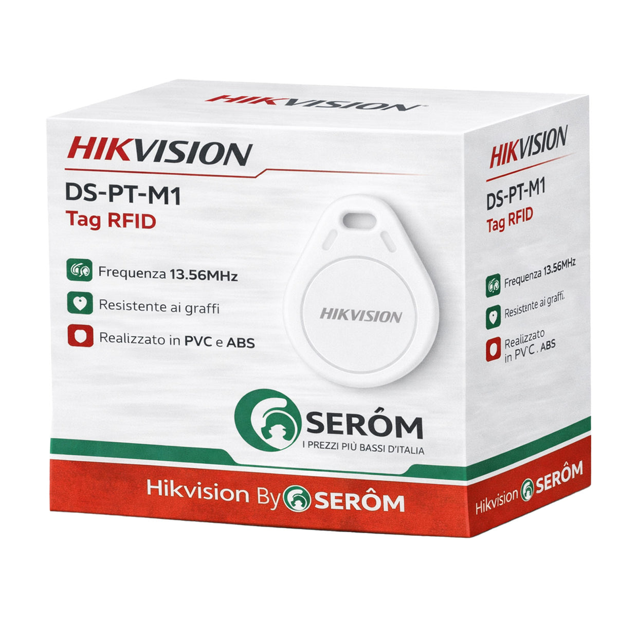 Hikvision Digital Technology DS-PT-M1 portachiave Bianco