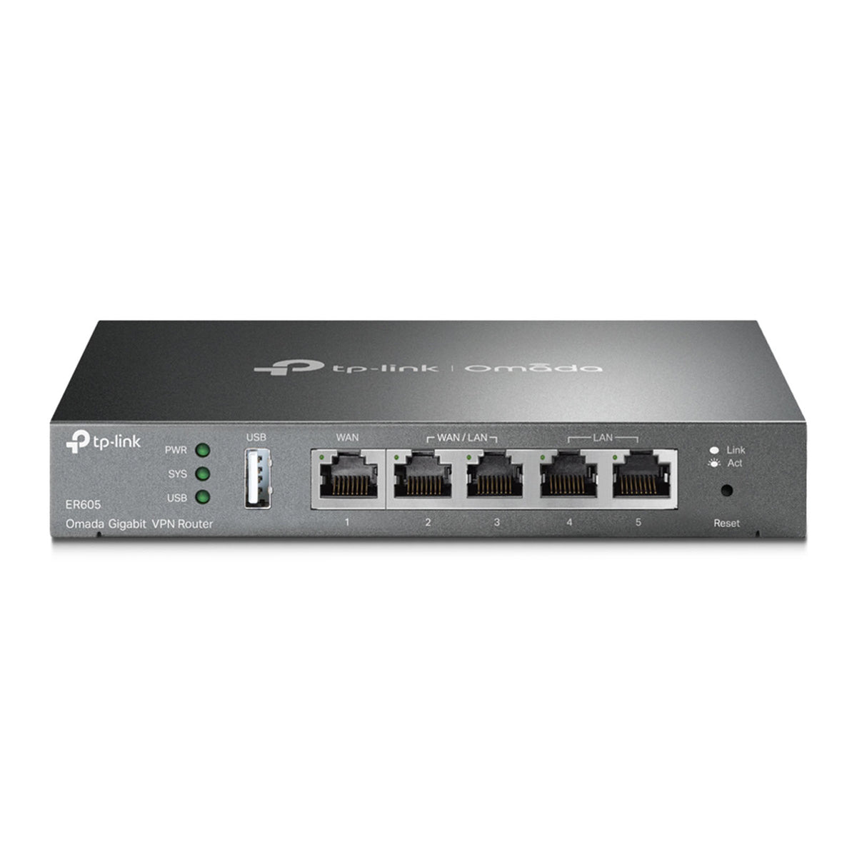 ER605 - Router VPN Gigabit con Gestione Cloud SDN, Multi-WAN Load Balancing e Supporto IPSec/OpenVPN/PPTP/L2TP - Omada
