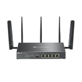 ER706W-4G - Router VPN WiFi 6 Multi-Gigabit con Connettività 4G LTE, Gestione Cloud SDN e Supporto IPSec/OpenVPN/WireGuard - Omada