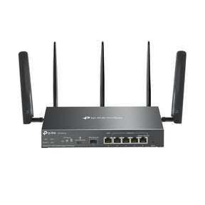 ER706W-4G - Router VPN WiFi 6 Multi-Gigabit con Connettività 4G LTE, Gestione Cloud SDN e Supporto IPSec/OpenVPN/WireGuard - Omada