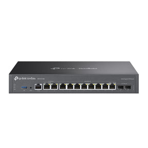 ER7412-M2 - Router VPN Multi-Gigabit 2.5G con Gestione Cloud SDN, Load Balancing e Firewall Avanzato - Omada