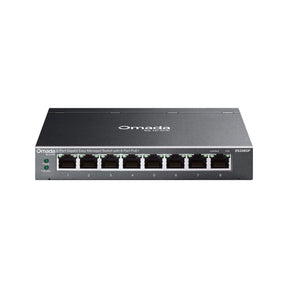 ES208GP Omada Switch Gigabit 8 Porte PoE+ 64W, 802.3af/at, VLAN, QoS e Gestione Cloud Omada SDN