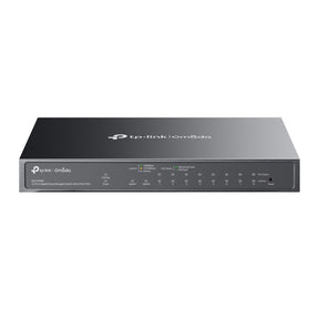 ES210GMP - Switch Layer 2 Smart Managed PoE+ con 8 Porte Gigabit, 2 Slot SFP e Gestione Cloud SDN - Omada