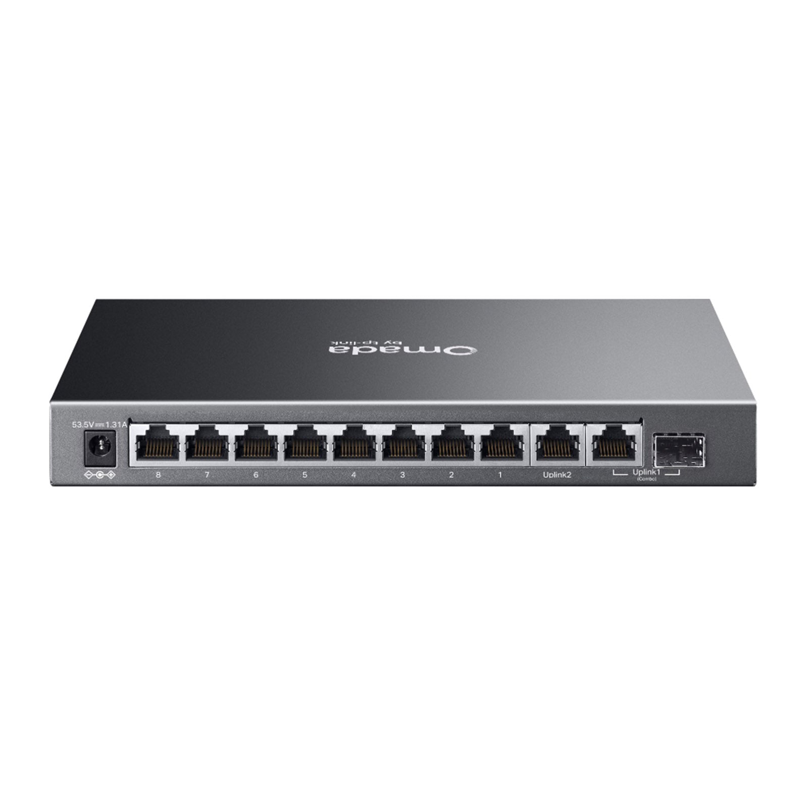ES210GP Omada Switch Gigabit 10 Porte, 8 PoE+ 63W, Combo SFP/RJ45 e Gestione Cloud Omada SDN
