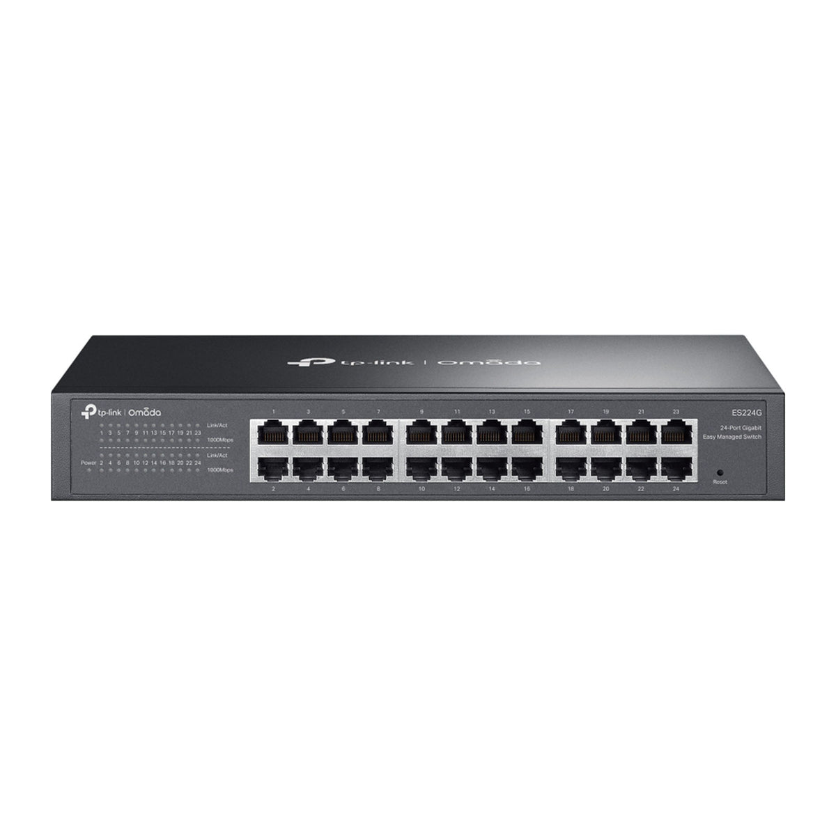 ES224G - Switch Gigabit 24 Porte Easy Managed con Gestione Cloud SDN e Funzioni VLAN QoS per Reti Aziendali - Omada