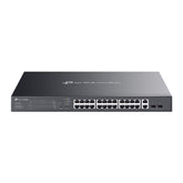 ES228GMP - Switch Gigabit 24 Porte PoE+ 384W con Gestione Cloud SDN e 2 Slot SFP per Reti Aziendali - Omada