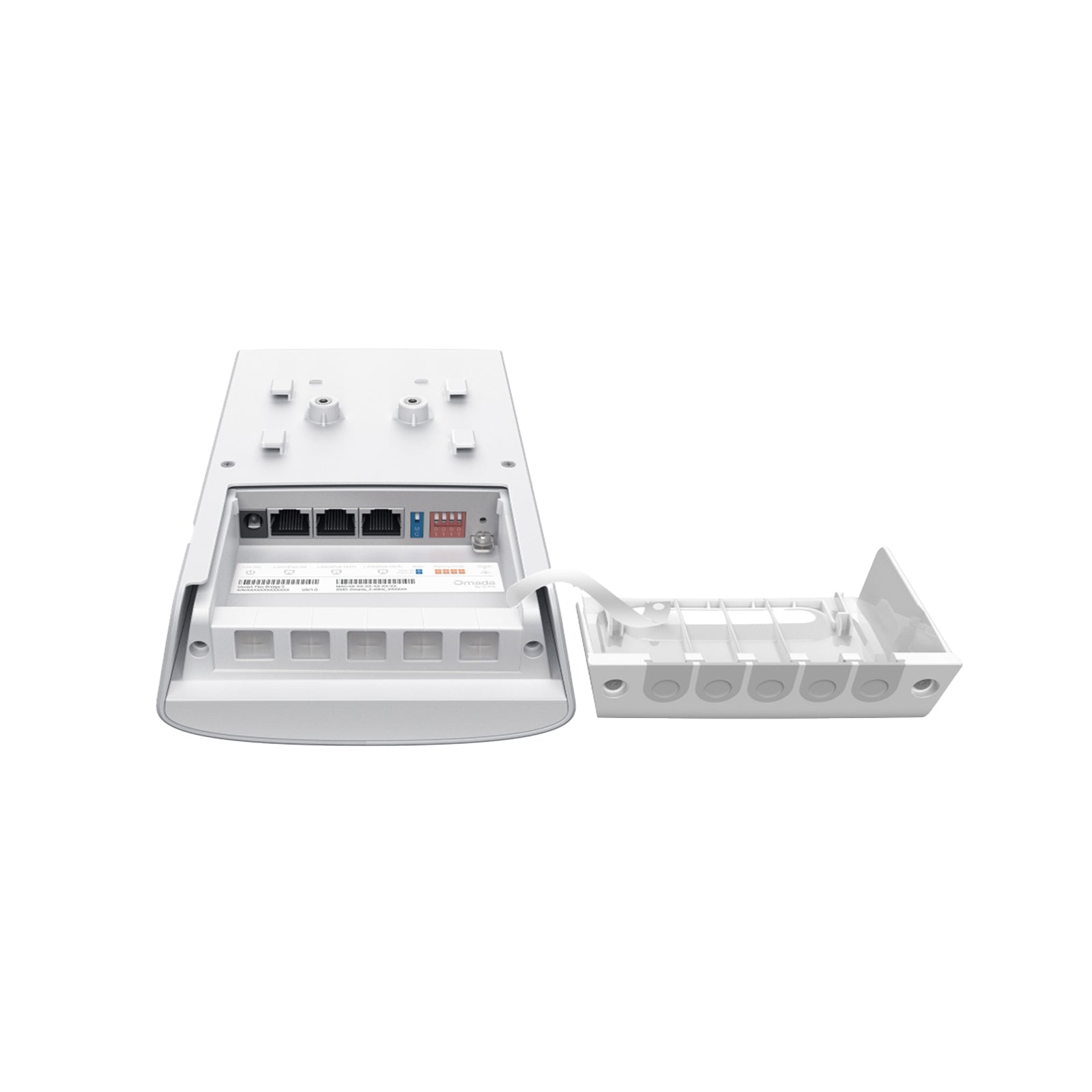 TP-Link Omada Flex Bridge 5 Wireless 5GHz 867Mbps 5km 17dBi PtP/PtMP 3 Porte Gigabit PoE IP66