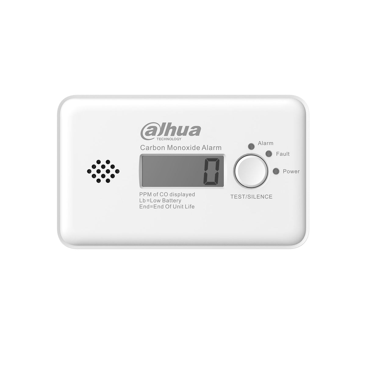 HY-GC21B-W2-868 Rilevatore Monossido di Carbonio Wireless 868MHz Sensore Elettrochimico 85dB Display LCD AES128 EN50291 - Dahua