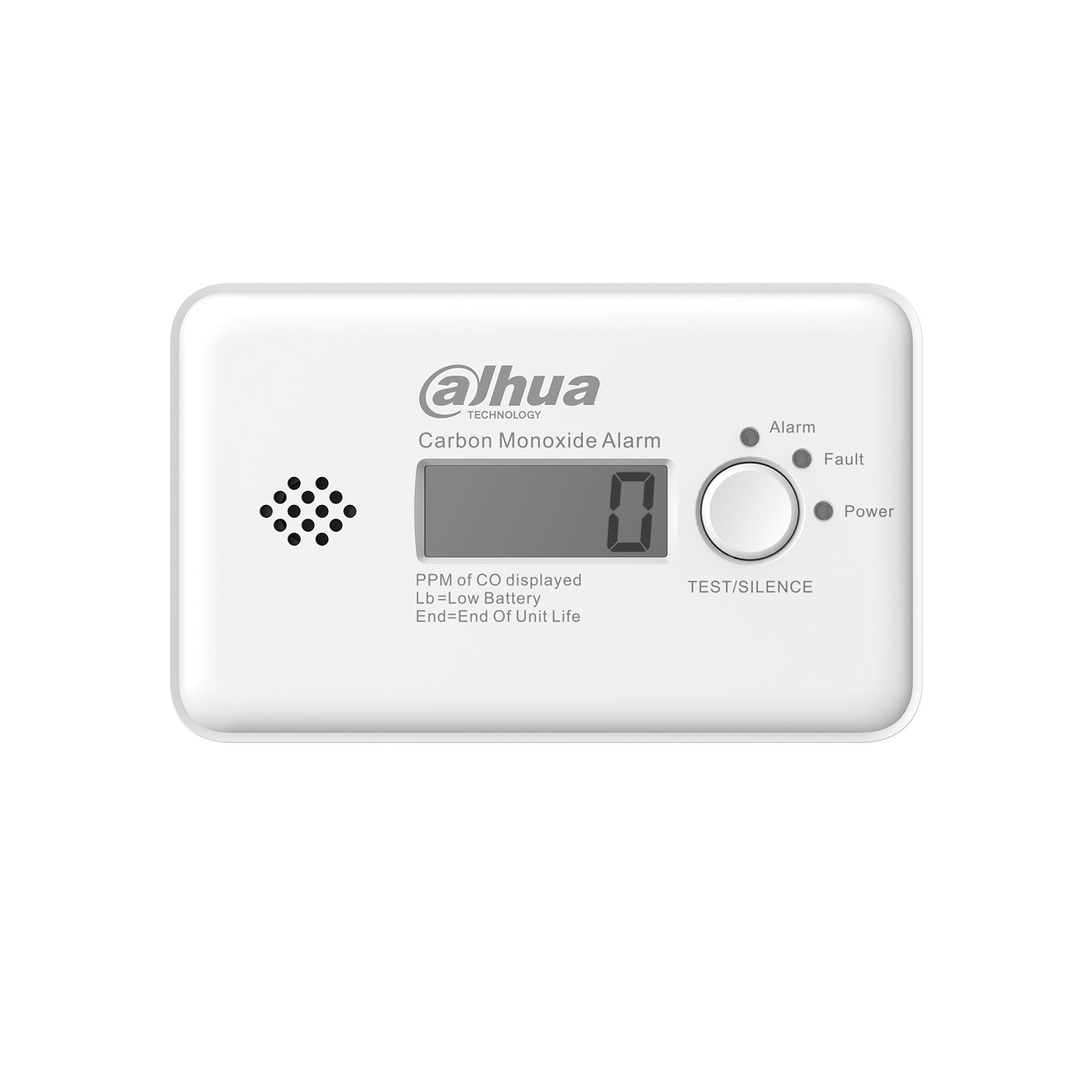 HY-GC21B-W2-868 Rilevatore Monossido di Carbonio Wireless 868MHz Sensore Elettrochimico 85dB Display LCD AES128 EN50291 - Dahua