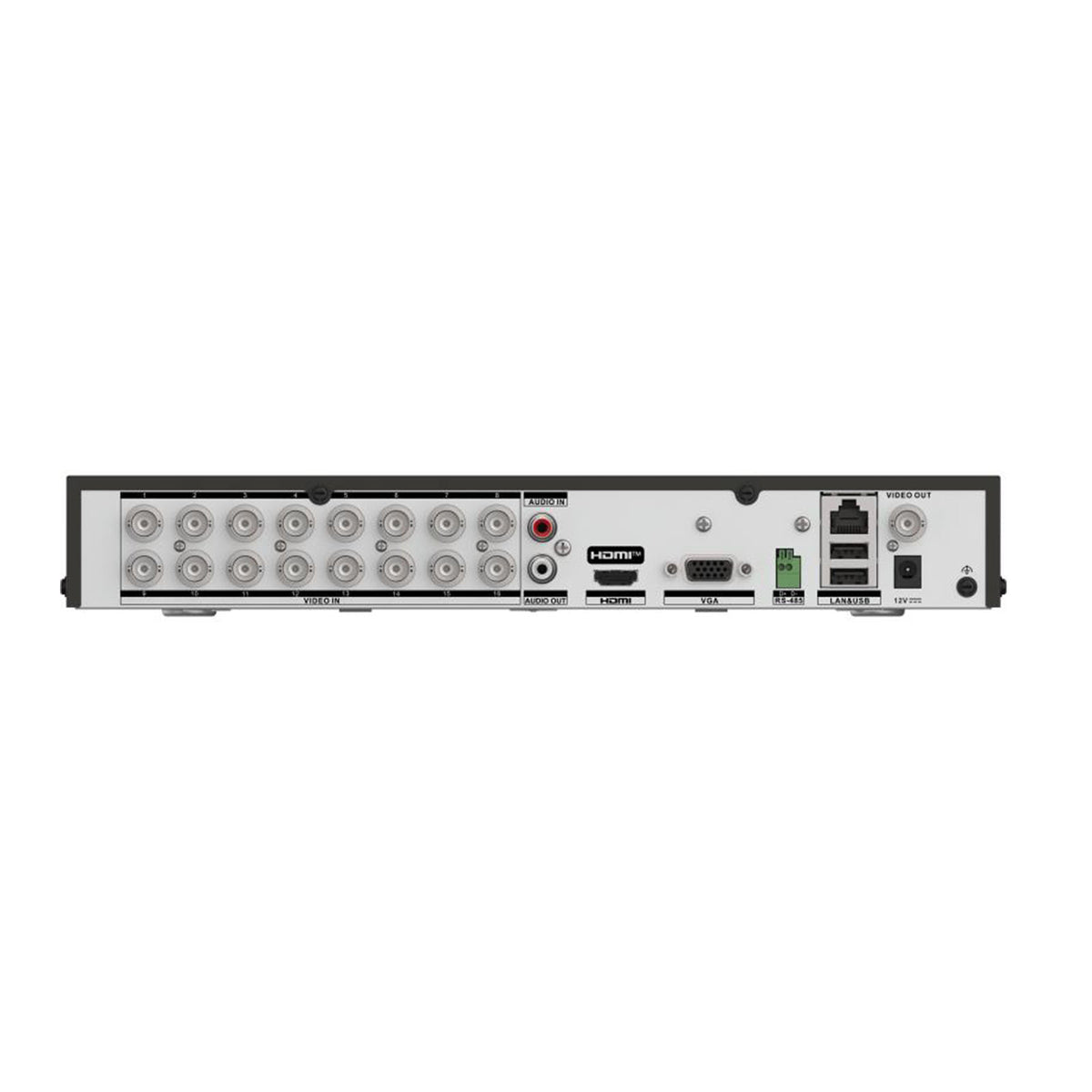 IDS-7216HQHI-M1/XT - DVR AcuSense 16 Canali + 24 IP fino a 6MP con Deep Learning, Riconoscimento Facciale e H.265 Pro+