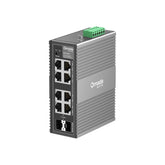 IES208G - Switch Industriale Gigabit 8 Porte IP40 con Gestione Cloud SDN, QoS e VLAN per Reti Professionali - Omada