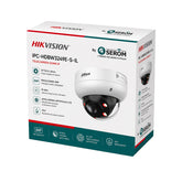 IPC-HDBW3249E-S-IL 2MP Dome IP AI WizSense 2.8mm IR 40m PoE H.265+ IP67 IK10 con Audio - Dahua