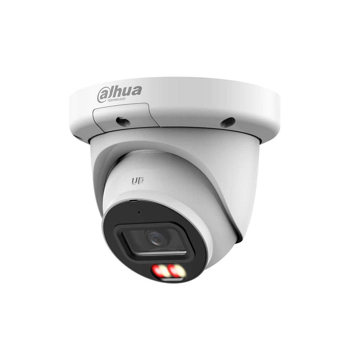IPC-HDW3249QM-S-IL - Telecamera IP Dome 4MP Eyeball AI Lite WizSense, IR 50m, Audio, PoE, Slot SD 512GB, IP67, Ottica 2.8mm