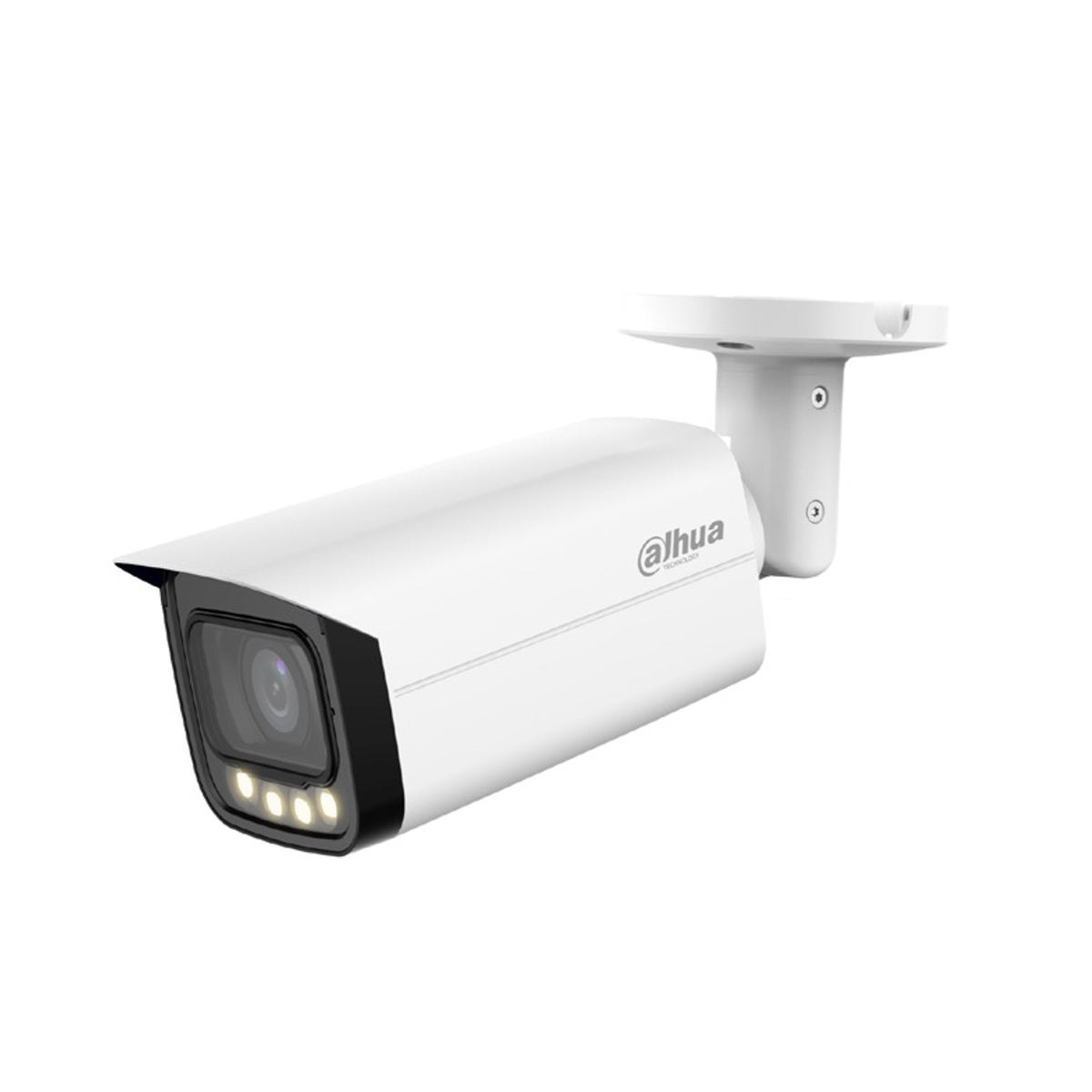 IPC-HFW5449T1-ZE-LED-S2 - Telecamera IP Bullet 4MP Full Color PoE con Zoom Motorizzato, AI, IR LED 70m e IP67 - Dahua