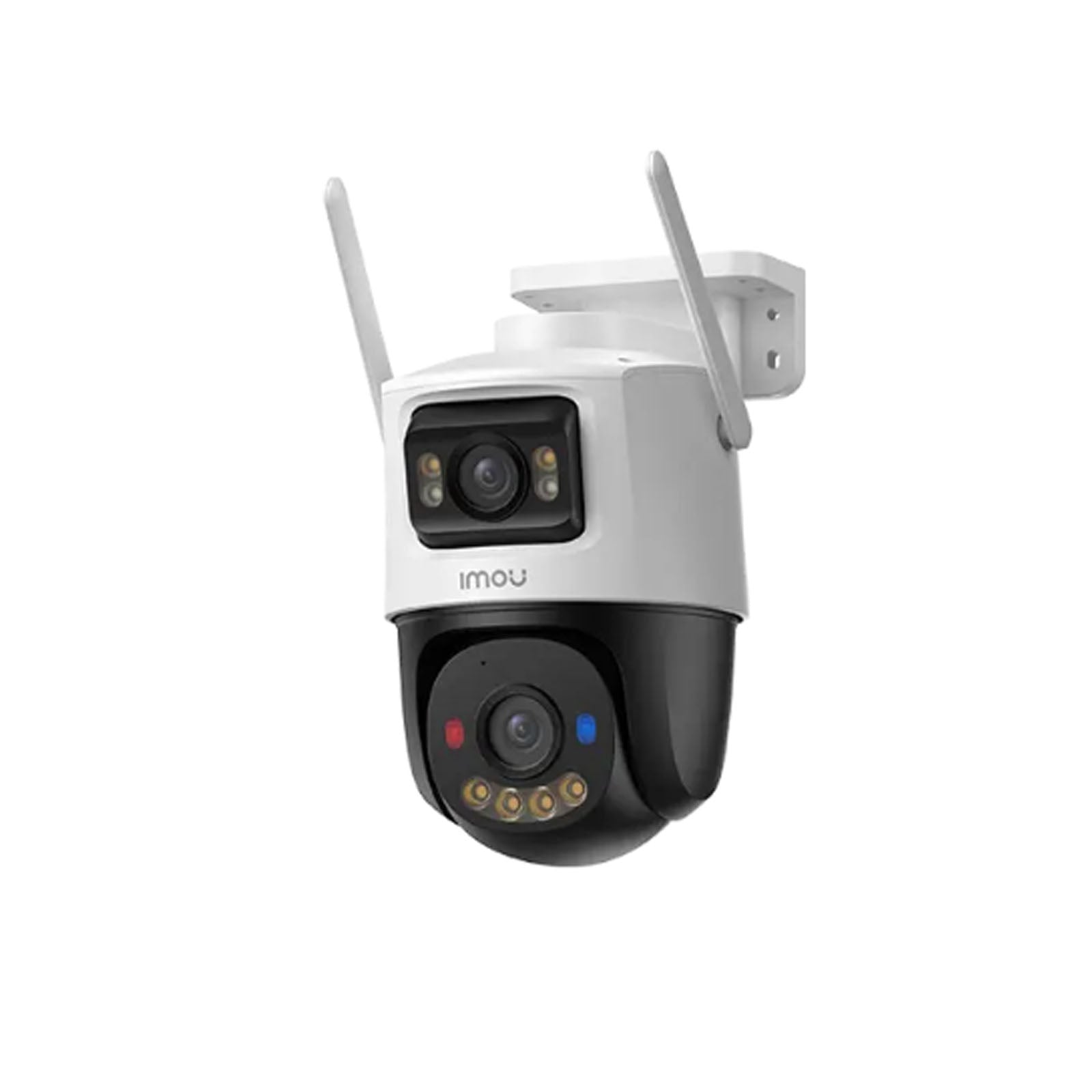 IPC-S7XFP-8U0WED-IMOU - Cruiser Dual 2 Pro 4MP + 4MP – Telecamera Wi-Fi AI 360° con Visione Notturna a Colori, Sirena e Protezione IP66 - Imou