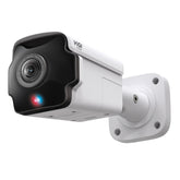 INSIGHT S385PI - Telecamera Bullet 8MP 180° PoE con Visione Notturna Full Color e Deterrenza Attiva - Vigi