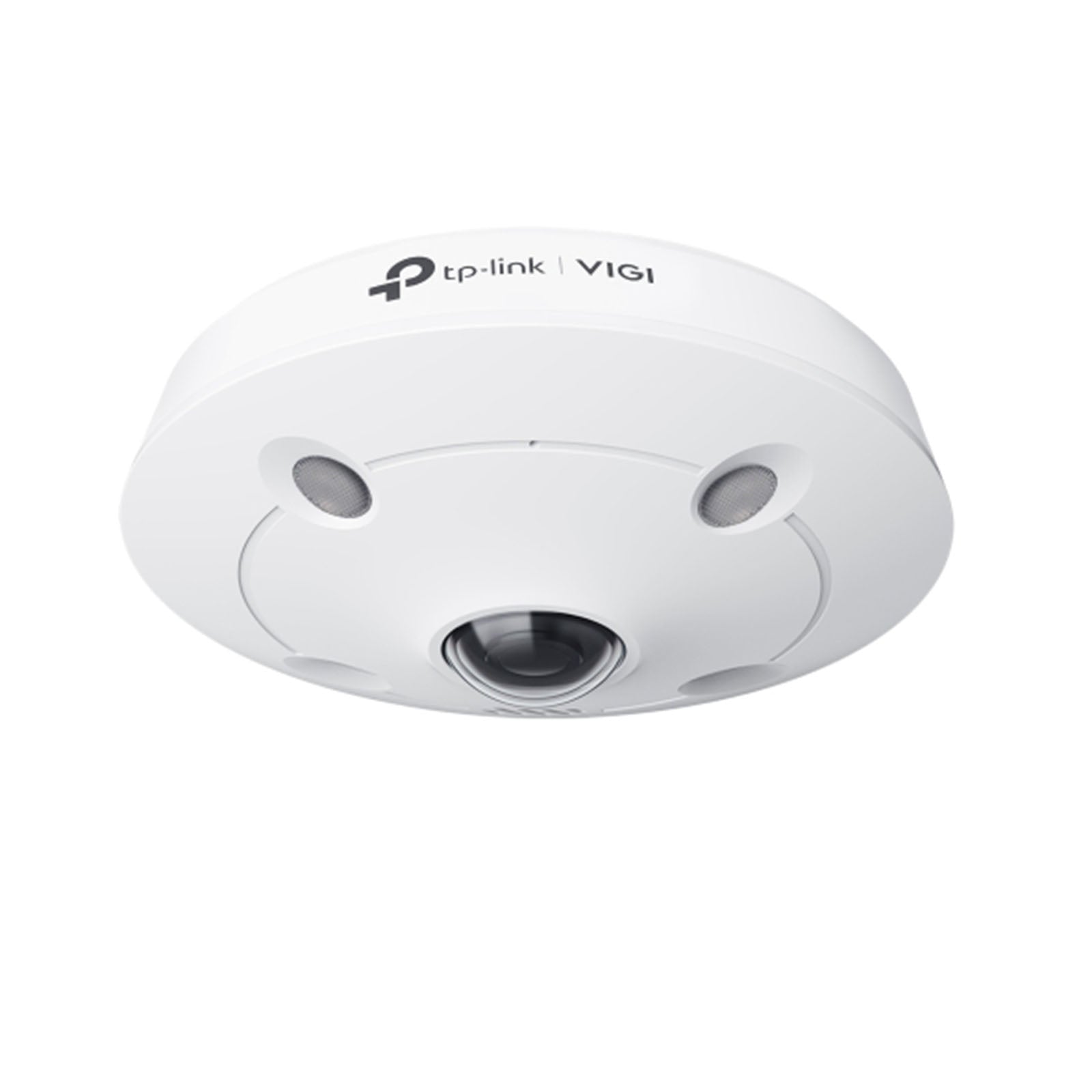InSight S655I - 5MP – Telecamera Dome Fisheye IP PoE con Visione Panoramica 360°, Smart IR e Rilevamento Intelligente AI - VIGI
