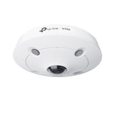 InSight S655I - 5MP – Telecamera Dome Fisheye IP PoE con Visione Panoramica 360°, Smart IR e Rilevamento Intelligente AI - VIGI
