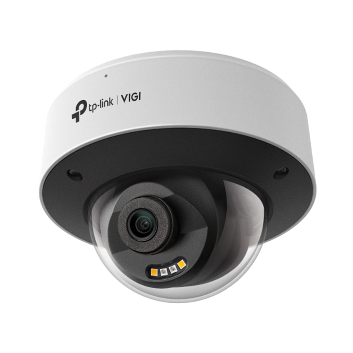 INSIGHT S245(2.8MM) - Telecamera Dome IP 4MP PoE con Visione Notturna Full Color e Rilevamento AI di Persone e Veicoli
