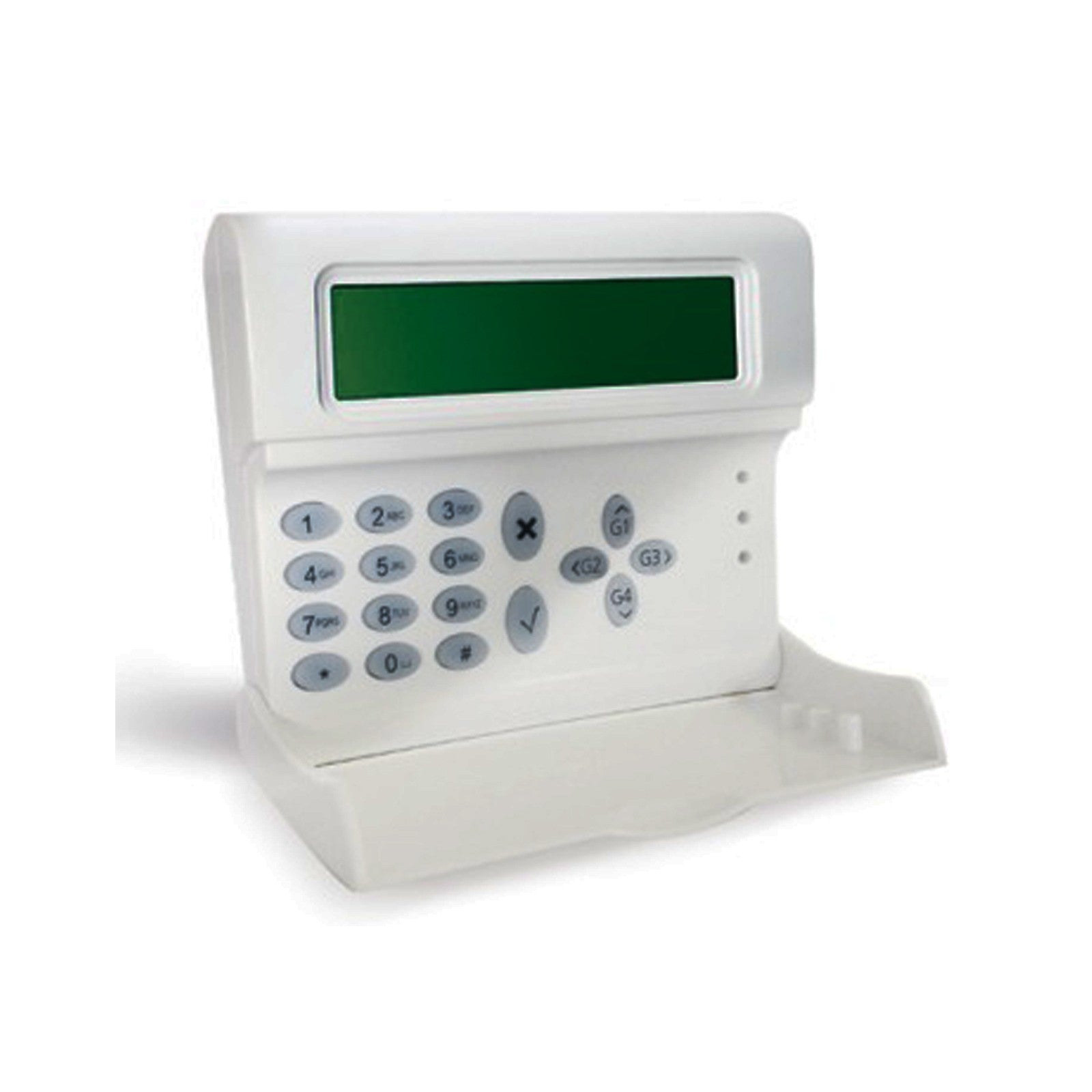 K-LCD Voice Tastiera Remota LCD Retroilluminata con Display 32 Caratteri, Funzione Vocale e 3 LED Stato - AMC