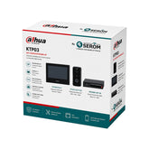 Kit Videocitofono IP Dahua KTP03 con Monitor 7", Postazione Esterna IP e Switch PoE 4 Porte Completo