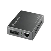 MC100CS - Media Converter Fast Ethernet Single-Mode per Connessioni Fibra fino a 20 km e Reti Aziendali Stabili - Omada
