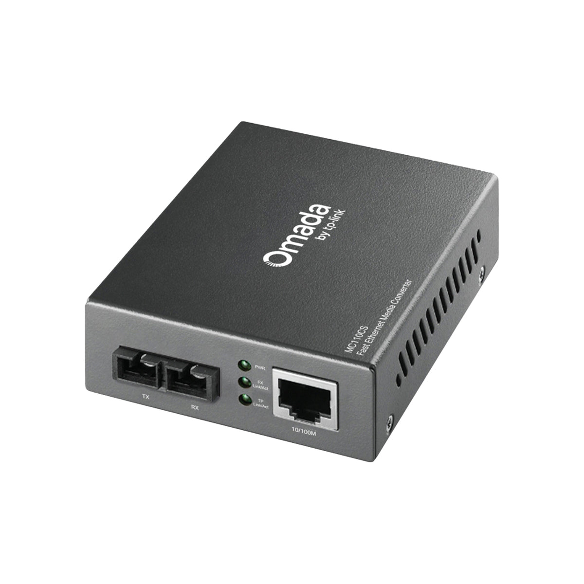 TP-Link MC110CS Omada Media Converter Fast Ethernet, RJ45 10/100, Fibra Monomodale SC 20km, 100BASE-FX 1310nm