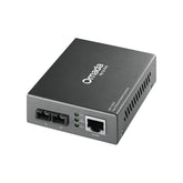TP-Link MC110CS Omada Media Converter Fast Ethernet, RJ45 10/100, Fibra Monomodale SC 20km, 100BASE-FX 1310nm