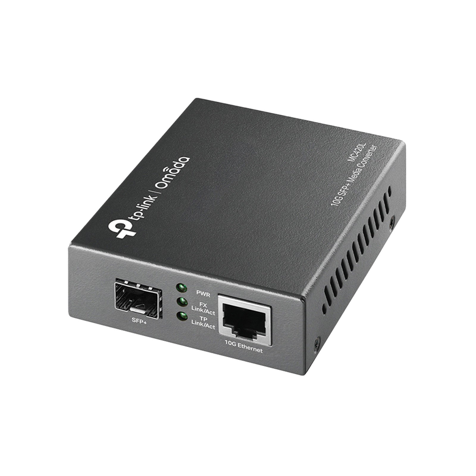 MC220L - Media Converter 10G SFP+ per Connessioni in Rame e Fibra ad Alte Prestazioni nelle Reti Aziendali - Omada
