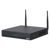 NVR2104HC-W - NVR WiFi 6 4 Canali 16MP AI SMD Plus H.265+ Wireless con Antenne Alta Potenza e Protezione Perimetrale - Dahua