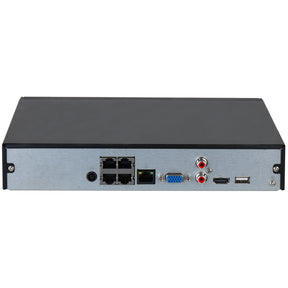 NVR2104HS-P-4KS3 - Grabador de vídeo en red (NVR) de 4 canales, PoE, Onvif, IP, 12 MP, 4K Ultra HD, H.265+ - Dahua