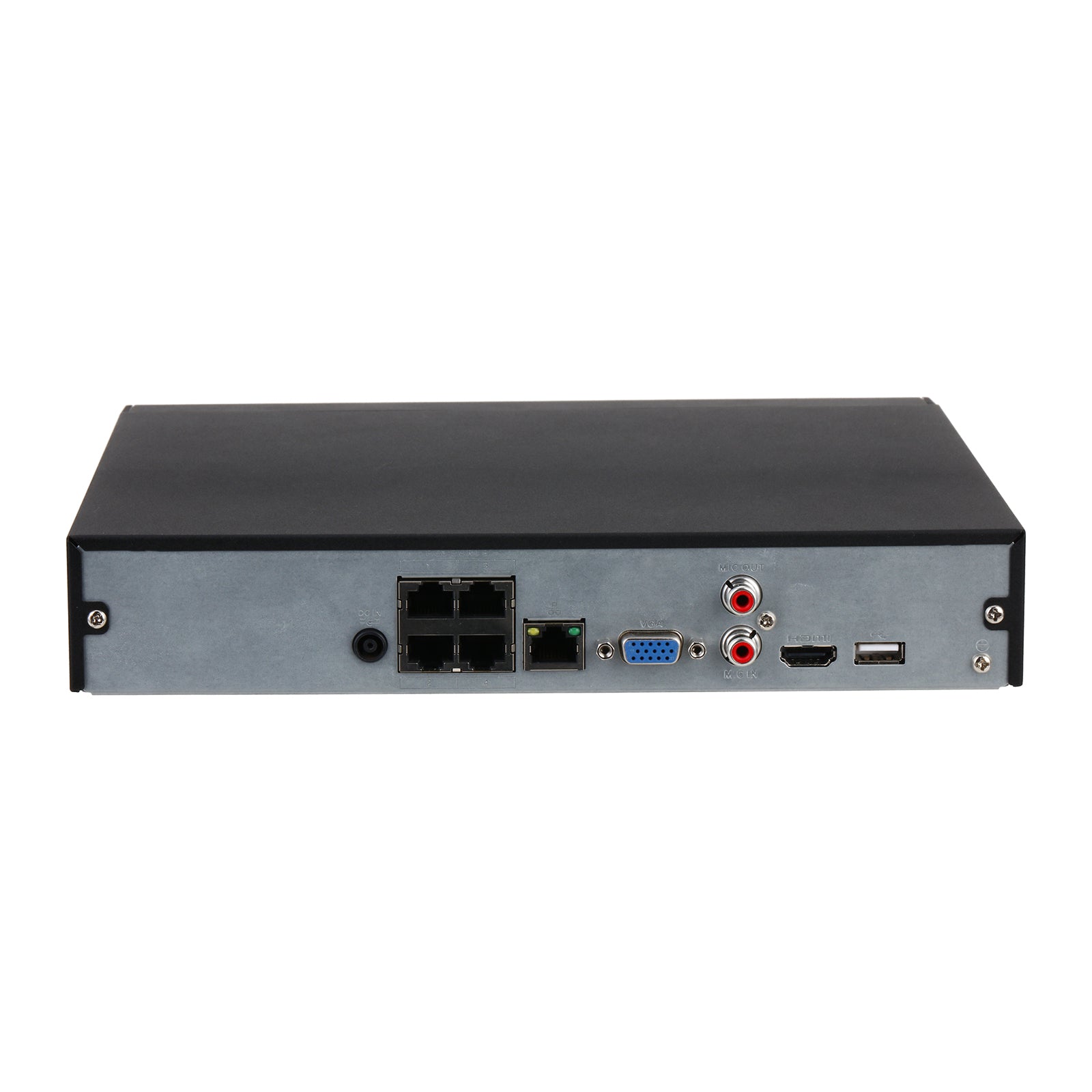 Dahua Technology WizSense NVR2104HS-P-I2 1U Netzwerk-Videorekorder (NVR) Schwarz