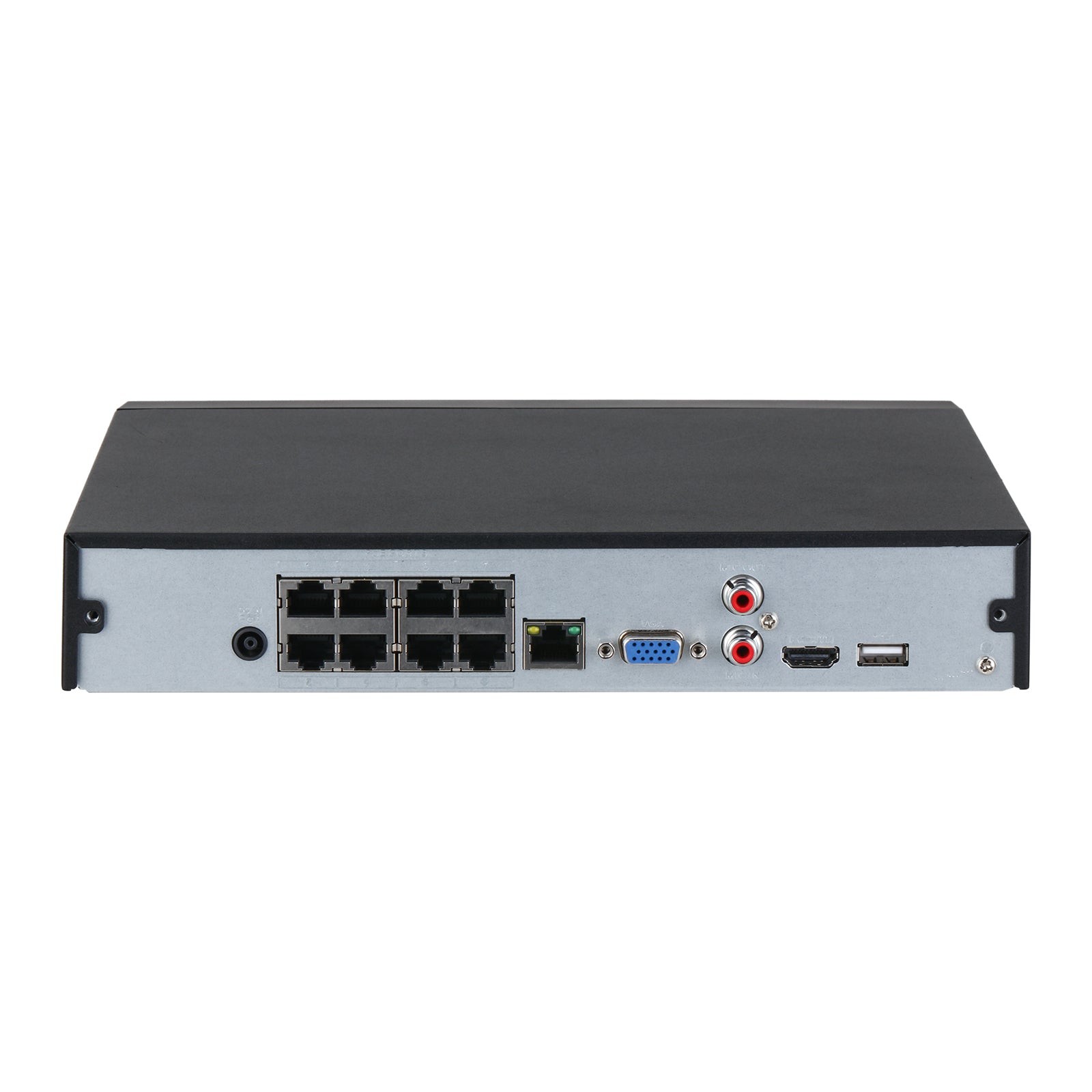 NVR2108HS-8P-I2 - Grabador de vídeo en red (NVR) IP PoE de 12 MP, 8 canales, 8 puertos PoE, inteligencia artificial