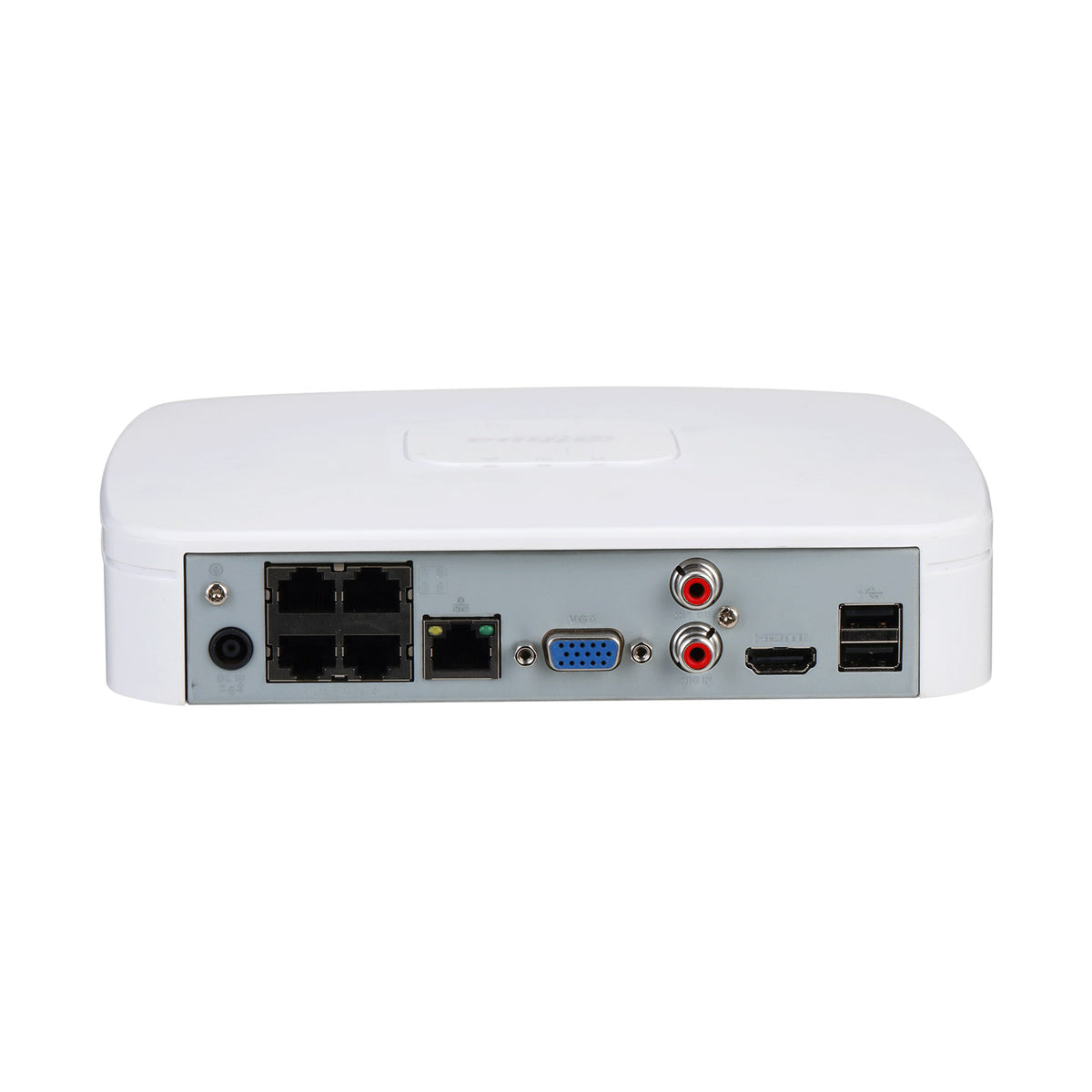 NVR4104-P-EI NVR 4 Canali PoE 16MP 4K H.265+ HDMI ONVIF EPTZ HDD 16TB Videosorveglianza IP - Dahua