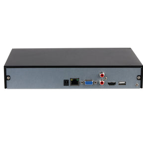 NVR4104HS-4KS3 - Grabador de vídeo en red (NVR) con 4 canales IP, hasta 12 MP, audio 4K, 1 disco duro, H.265, Serie Lite - Dahua