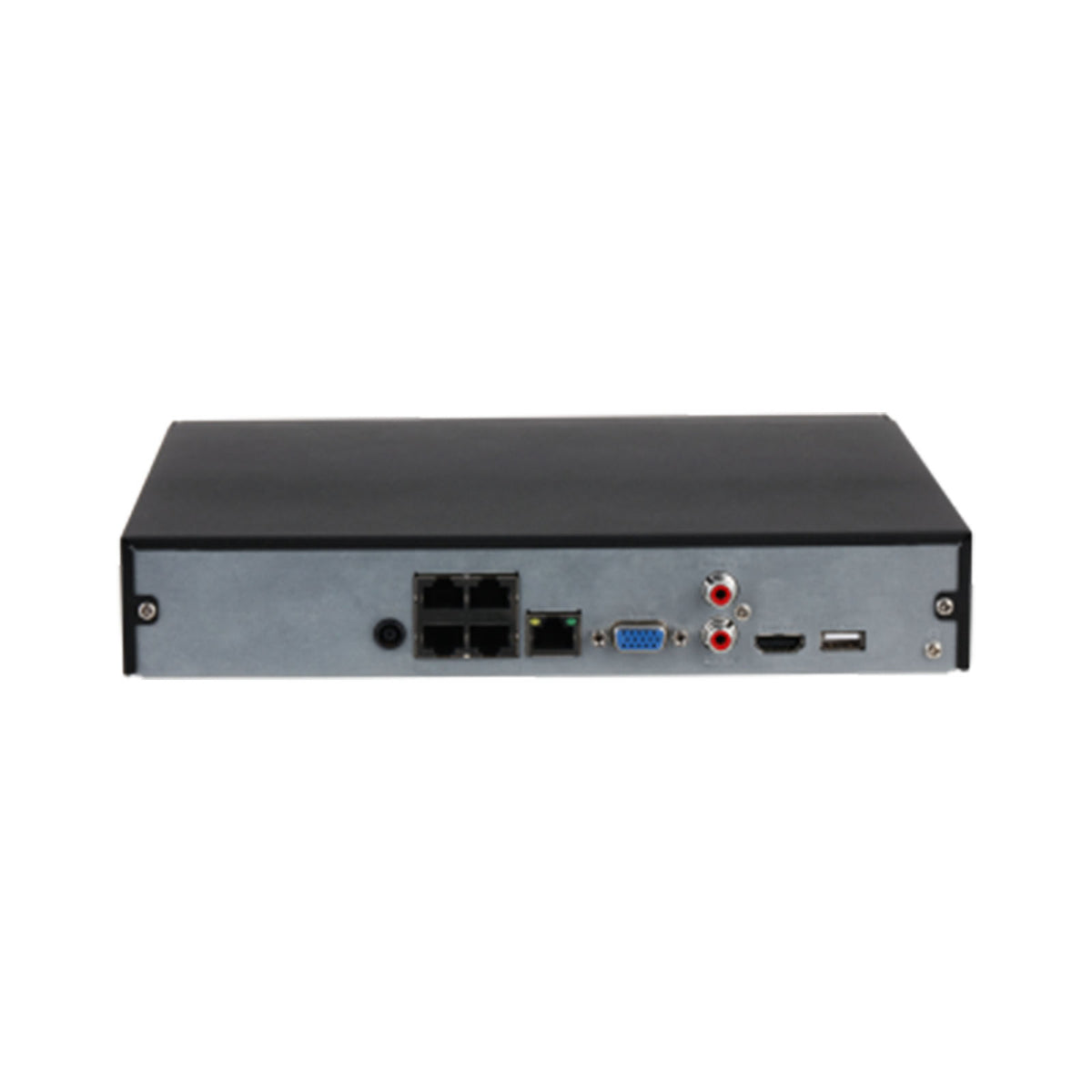 NVR4104HS-P-EI - NVR IP PoE Dahua 4 Canali 4K con Intelligenza Artificiale WizSense e Video Analisi Smart