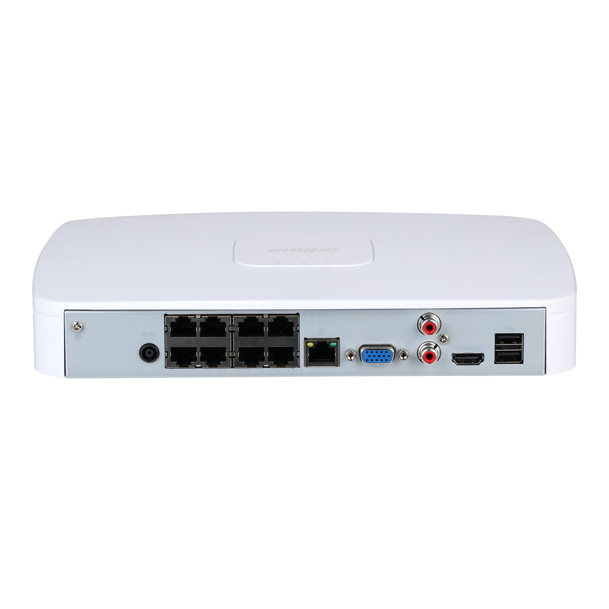 NVR4108-8P-EI WizSense NVR 8 Canali 16MP 4K con 8 Porte PoE 256Mbps HDMI 4K H.265+ ONVIF - Dahua