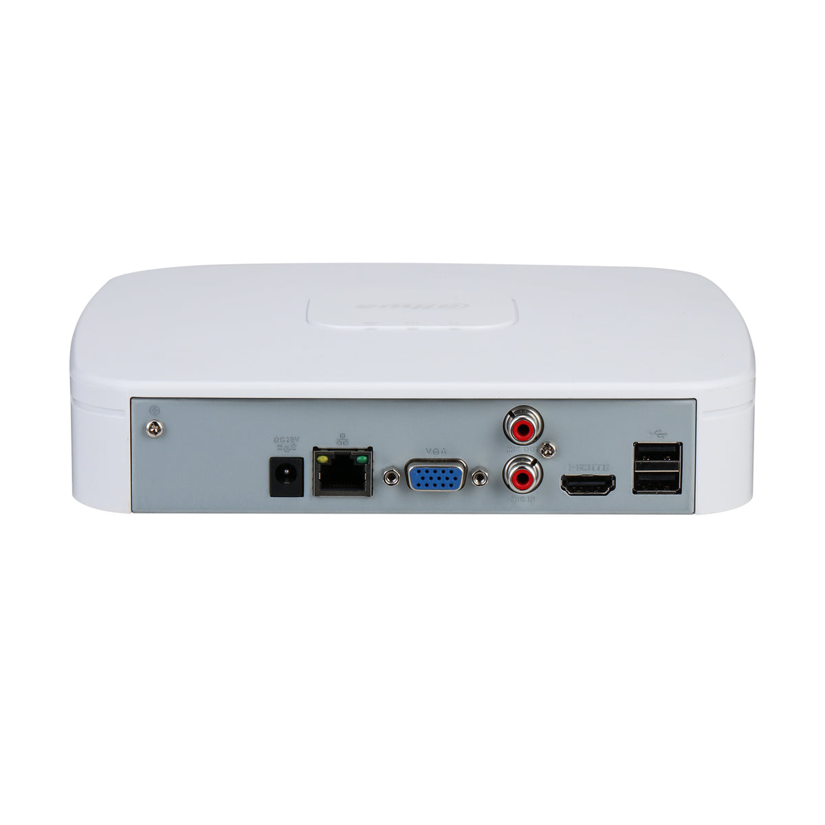 NVR4108-EI - NVR IP 8 Canali Dahua WizSense 4K 16MP con H.265+, HDMI/VGA, Audio, ONVIF e Supporto HDD fino a 16TB - Dahua