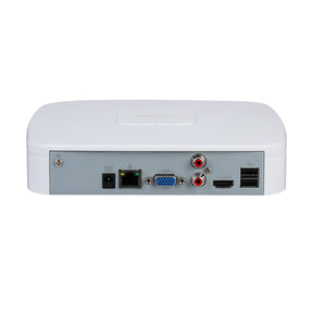 NVR4108-EI - NVR IP 8 Canali Dahua WizSense 4K 16MP con H.265+, HDMI/VGA, Audio, ONVIF e Supporto HDD fino a 16TB - Dahua