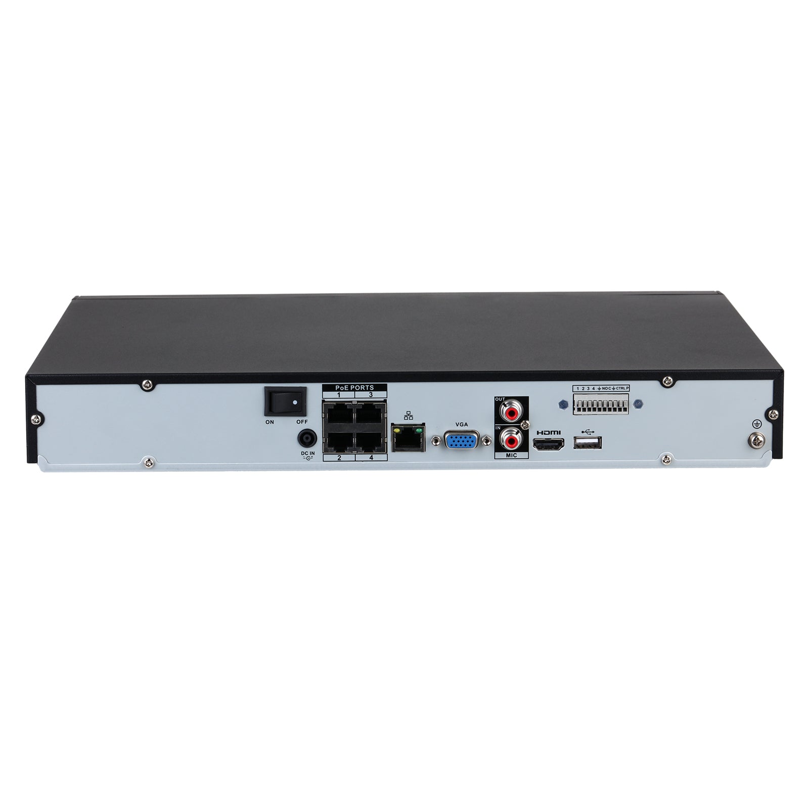 NVR4204-P-4KS3 – 4-Kanal 4PoE IP 12MP 4K-Recorder – Dahua