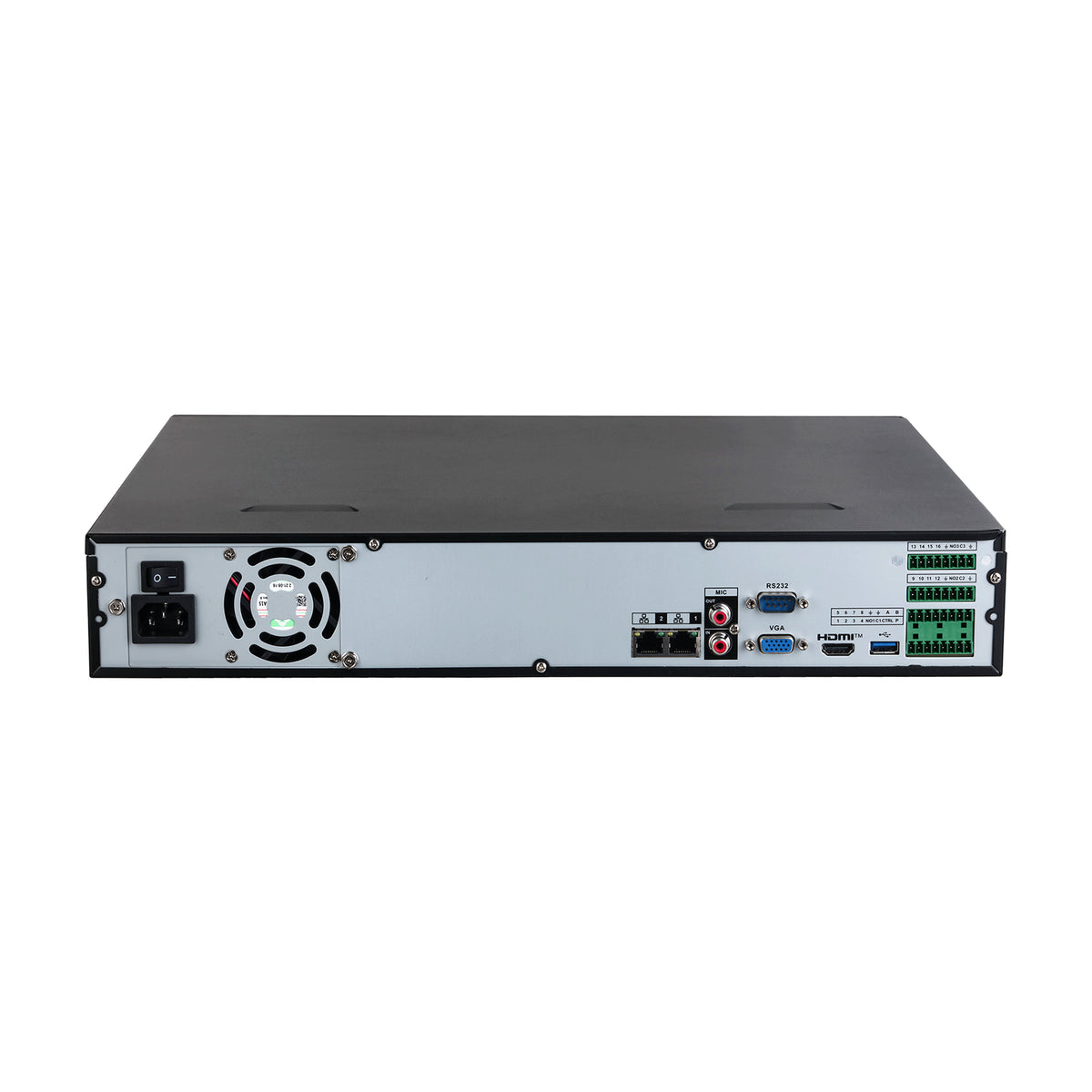 NVR4432-EI - NVR IP 16MP 4K 32 canaux AI 256 Mbps 4HDD WizSense - Dahua
