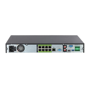 NVR5208-8P-XI/PRO NVR 8 Canali PoE 32MP WizMind AI AcuPick WizSeek HDMI 8K Riconoscimento Facciale 200K - Dahua